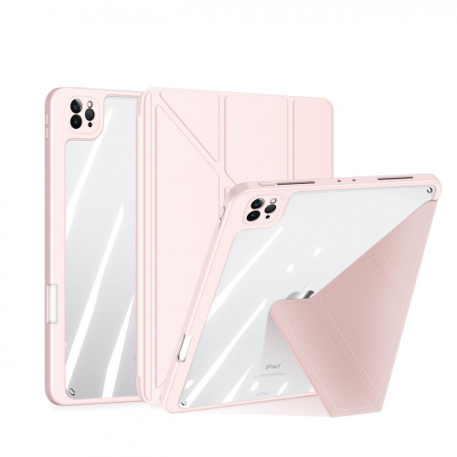 DuxDucis Distributor - 6934913036754 - DDS1238 - Dux Ducis Magi Apple iPad Air 10.9 2020 (4 gen)/iPad Pro 11 2018/2020/2021 (1, 2, 3 gen) Pencil holder pink - B2B homescreen