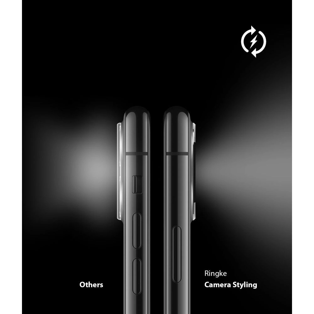 Hurtownia GSM - Nakładka Ringke Camera Styling Apple iPhone 11 Pro & iPhone 11 Pro Max Black - RGK1078BLK - {ean13} - Hurt