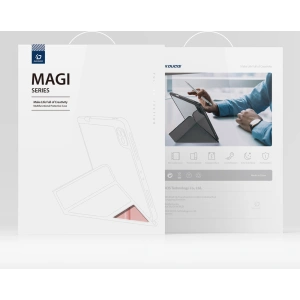 Etui Dux Ducis Magi Apple iPad Air 10.9 2020 (4. generace)/iPad Pro 11 2018/2020/2021 (1, 2, 3 generace) s držákem na pero růžové