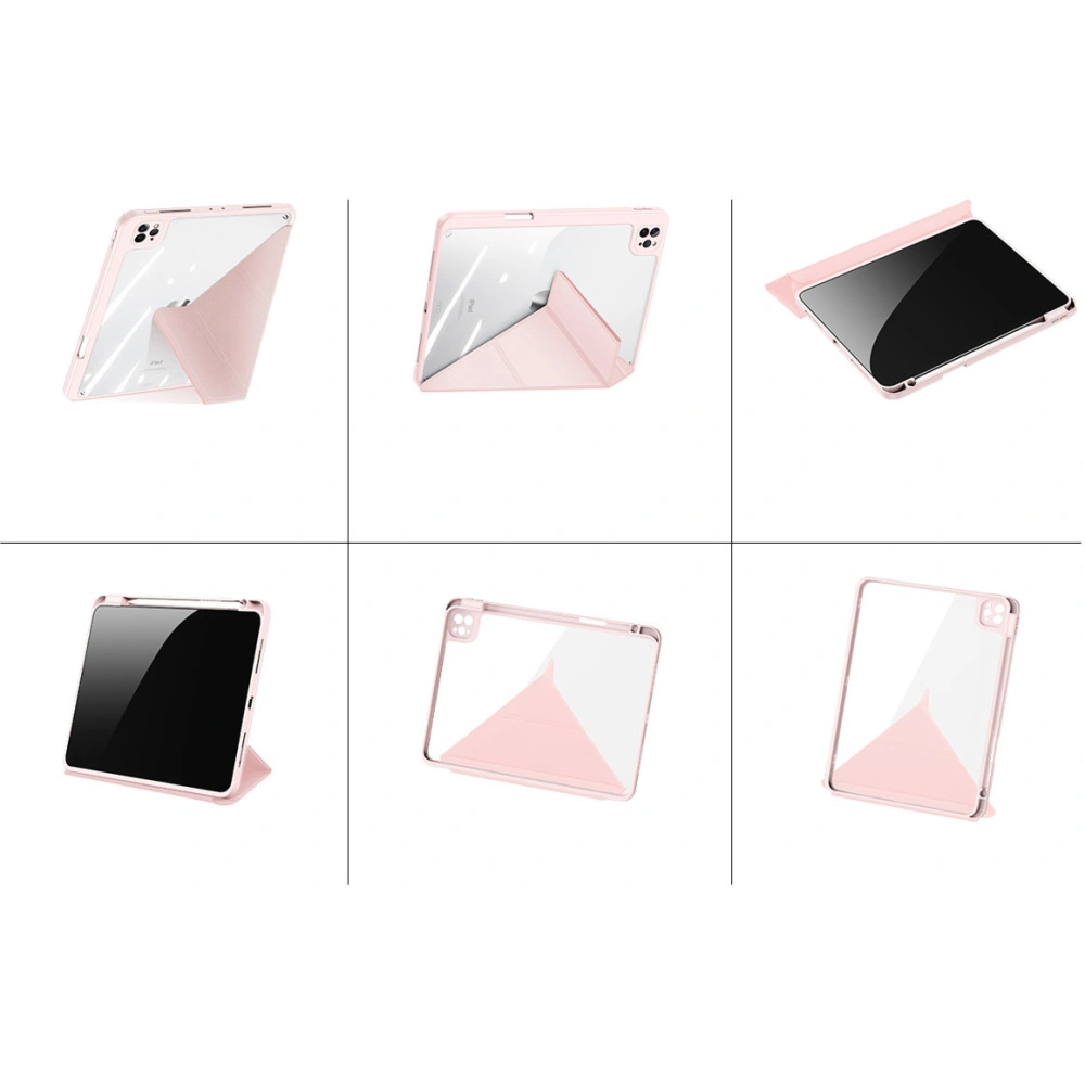 Hurtownia GSM - Case Dux Ducis Magi für Apple iPad Air 10.9 2020 (4. Generation)/iPad Pro 11 2018/2020/2021 (1., 2., 3. Generation) mit Stifthalter in Rosa - DDS1238 - {ean13} - Hurt