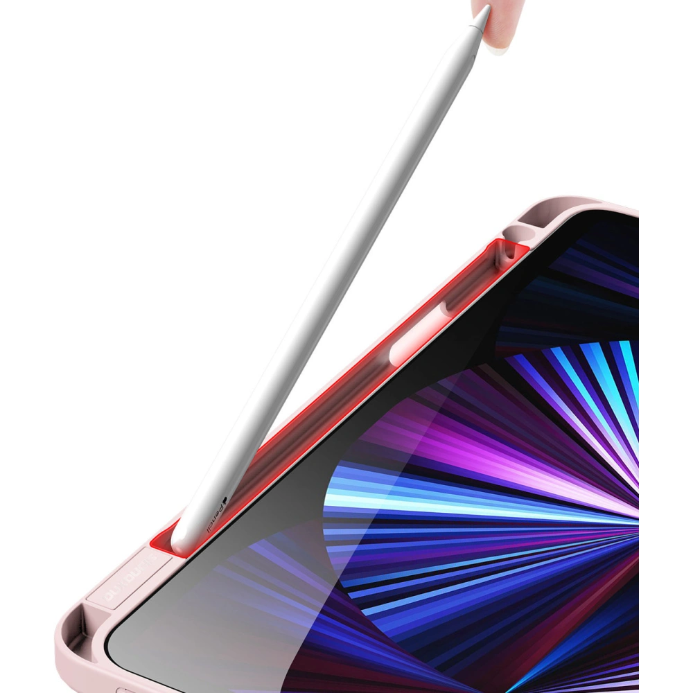 Hurtownia GSM - Case Dux Ducis Magi für Apple iPad Air 10.9 2020 (4. Generation)/iPad Pro 11 2018/2020/2021 (1., 2., 3. Generation) mit Stifthalter in Rosa - DDS1238 - {ean13} - Hurt