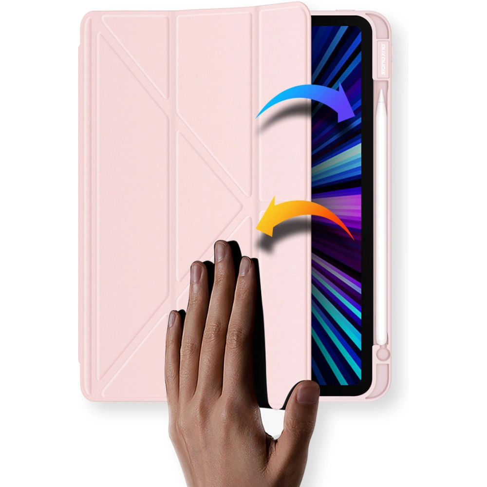 Hurtownia GSM - Case Dux Ducis Magi für Apple iPad Air 10.9 2020 (4. Generation)/iPad Pro 11 2018/2020/2021 (1., 2., 3. Generation) mit Stifthalter in Rosa - DDS1238 - {ean13} - Hurt