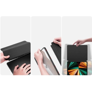 Hurtownia GSM - Dux Ducis Magi tok Apple iPad Pro 12.9 2018/2020/2021 (3., 4. és 5. generáció) ceruza tartó fekete - DDS1239 - {ean13} - Hurt