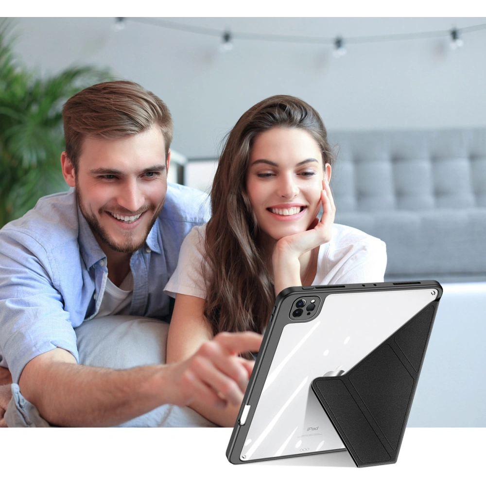 Hurtownia GSM - Etui Dux Ducis Magi Apple iPad Pro 12.9 2018/2020/2021 (a 3-a, a 4-a și a 5-a generație) suport pentru creion negru - DDS1239 - {ean13} - Hurt