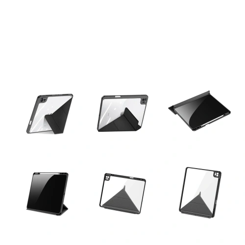 Etui Dux Ducis Magi Apple iPad Pro 12.9 2018/2020/2021 (3., 4. i 5. generacji) Pencil holder czarny