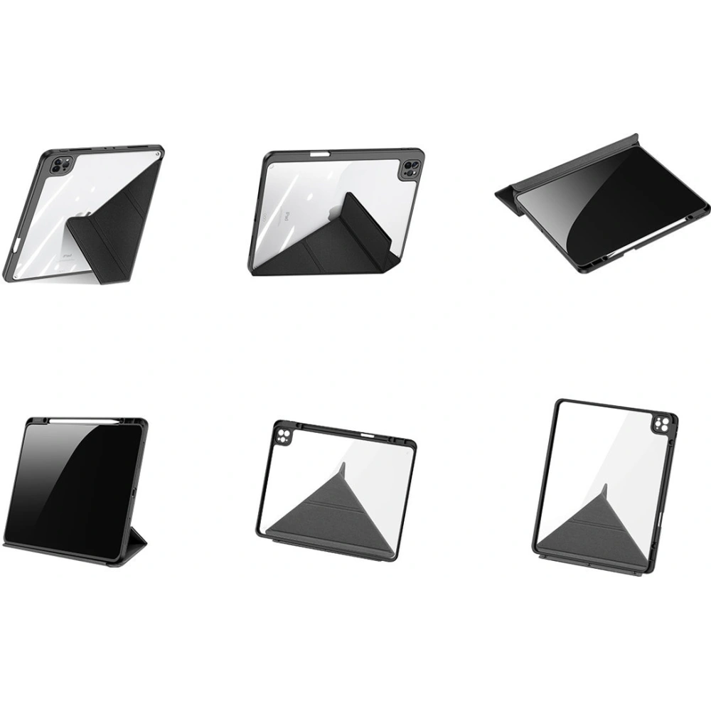 Hurtownia GSM - Etui Dux Ducis Magi Apple iPad Pro 12.9 2018/2020/2021 (a 3-a, a 4-a și a 5-a generație) suport pentru creion negru - DDS1239 - {ean13} - Hurt