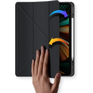 Hurtownia GSM - Etui Dux Ducis Magi Apple iPad Pro 12.9 2018/2020/2021 (a 3-a, a 4-a și a 5-a generație) suport pentru creion negru - DDS1239 - {ean13} - Hurt