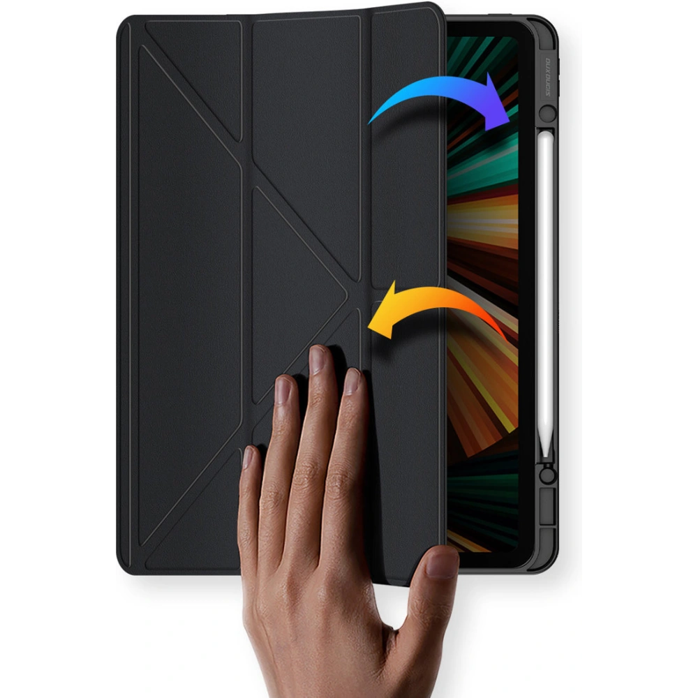 Hurtownia GSM - Etui Dux Ducis Magi Apple iPad Pro 12.9 2018/2020/2021 (a 3-a, a 4-a și a 5-a generație) suport pentru creion negru - DDS1239 - {ean13} - Hurt
