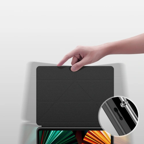 Etui Dux Ducis Magi Apple iPad Pro 12.9 2018/2020/2021 (3., 4. i 5. generacji) Pencil holder czarny