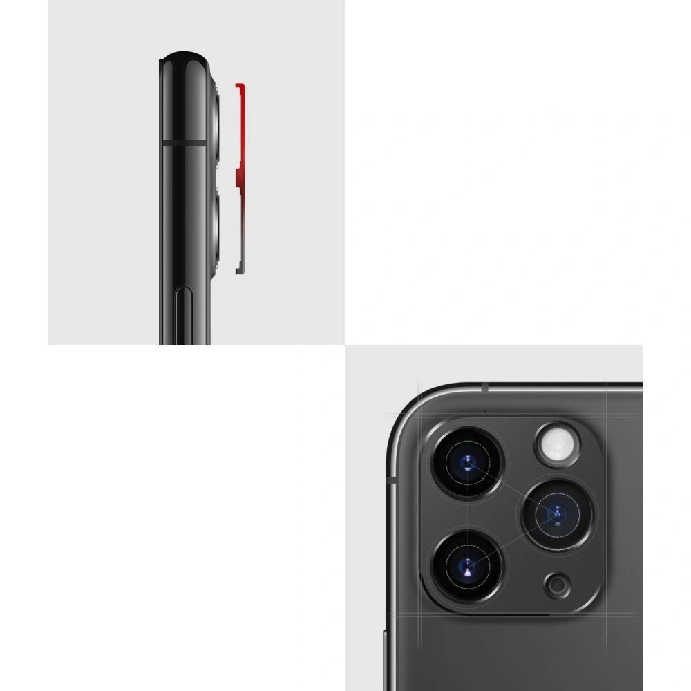 Hurtownia GSM - Nakładka Ringke Camera Styling Apple iPhone 11 Pro & iPhone 11 Pro Max Black - RGK1078BLK - {ean13} - Hurt