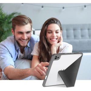 Hurtownia GSM - Etui Dux Ducis Magi Apple iPad Pro 12.9 2018/2020/2021 (3., 4. és 5. generáció) Ceruza tartó szürke - DDS1240 - {ean13} - Hurt