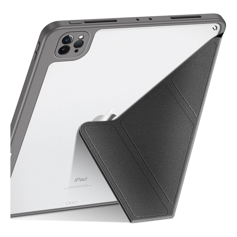 Hurtownia GSM - Dux Ducis Magi Case für Apple iPad Pro 12.9 2018/2020/2021 (3., 4. und 5. Generation) mit Stifthalter in Grau - DDS1240 - {ean13} - Hurt