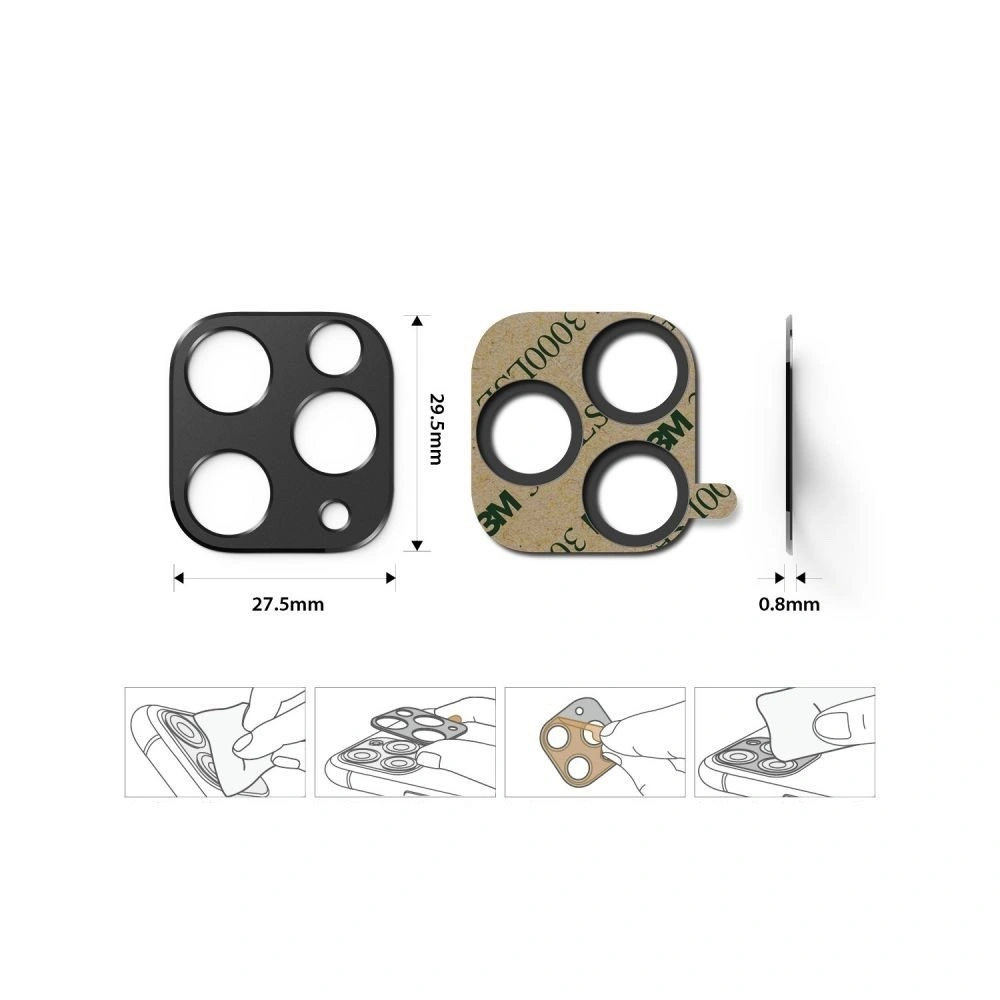Hurtownia GSM - Nakládka Ringke Camera Styling Apple iPhone 11 Pro & iPhone 11 Pro Max Černá - RGK1078BLK - {ean13} - Hurt