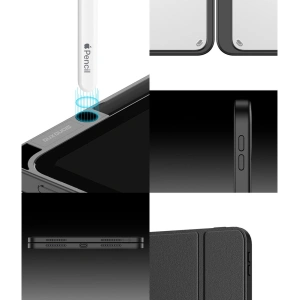 Hurtownia GSM - Etui Dux Ducis Magi Apple iPad Pro 12.9 2018/2020/2021 (3., 4. és 5. generáció) Ceruza tartó szürke - DDS1240 - {ean13} - Hurt