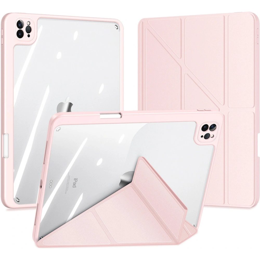 Hurtownia GSM - Dux Ducis Magi tok Apple iPad Pro 12.9 2018/2020/2021 (3., 4. és 5. generáció) ceruza tartó rózsaszín - DDS1241 - {ean13} - Hurt