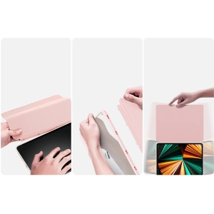 Hurtownia GSM - Dux Ducis Magi tok Apple iPad Pro 12.9 2018/2020/2021 (3., 4. és 5. generáció) ceruza tartó rózsaszín - DDS1241 - {ean13} - Hurt