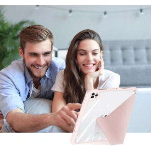 Hurtownia GSM - Dux Ducis Magi tok Apple iPad Pro 12.9 2018/2020/2021 (3., 4. és 5. generáció) ceruza tartó rózsaszín - DDS1241 - {ean13} - Hurt