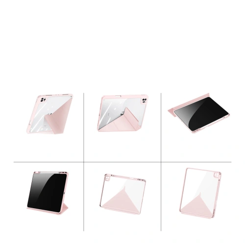 Etui Dux Ducis Magi Apple iPad Pro 12.9 2018/2020/2021 (3., 4. i 5. generacji) Pencil holder różowy