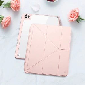 Hurtownia GSM - Dux Ducis Magi tok Apple iPad Pro 12.9 2018/2020/2021 (3., 4. és 5. generáció) ceruza tartó rózsaszín - DDS1241 - {ean13} - Hurt