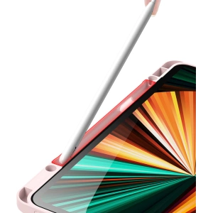 Hurtownia GSM - Dux Ducis Magi tok Apple iPad Pro 12.9 2018/2020/2021 (3., 4. és 5. generáció) ceruza tartó rózsaszín - DDS1241 - {ean13} - Hurt