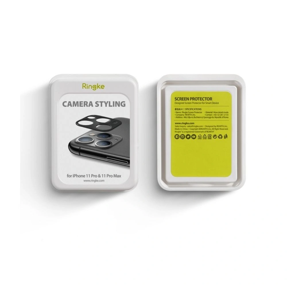 Hurtownia GSM - Nakładka Ringke Camera Styling Apple iPhone 11 Pro & iPhone 11 Pro Max Black - RGK1078BLK - {ean13} - Hurt