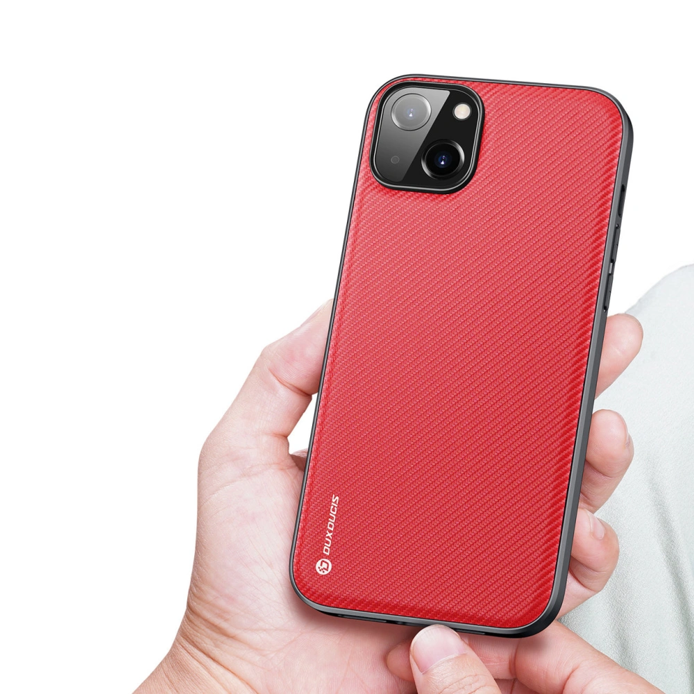 Hurtownia GSM - Dux Ducis Fino Case für Apple iPhone 14 Plus / 15 Plus rot - DDS1243 - {ean13} - Hurt