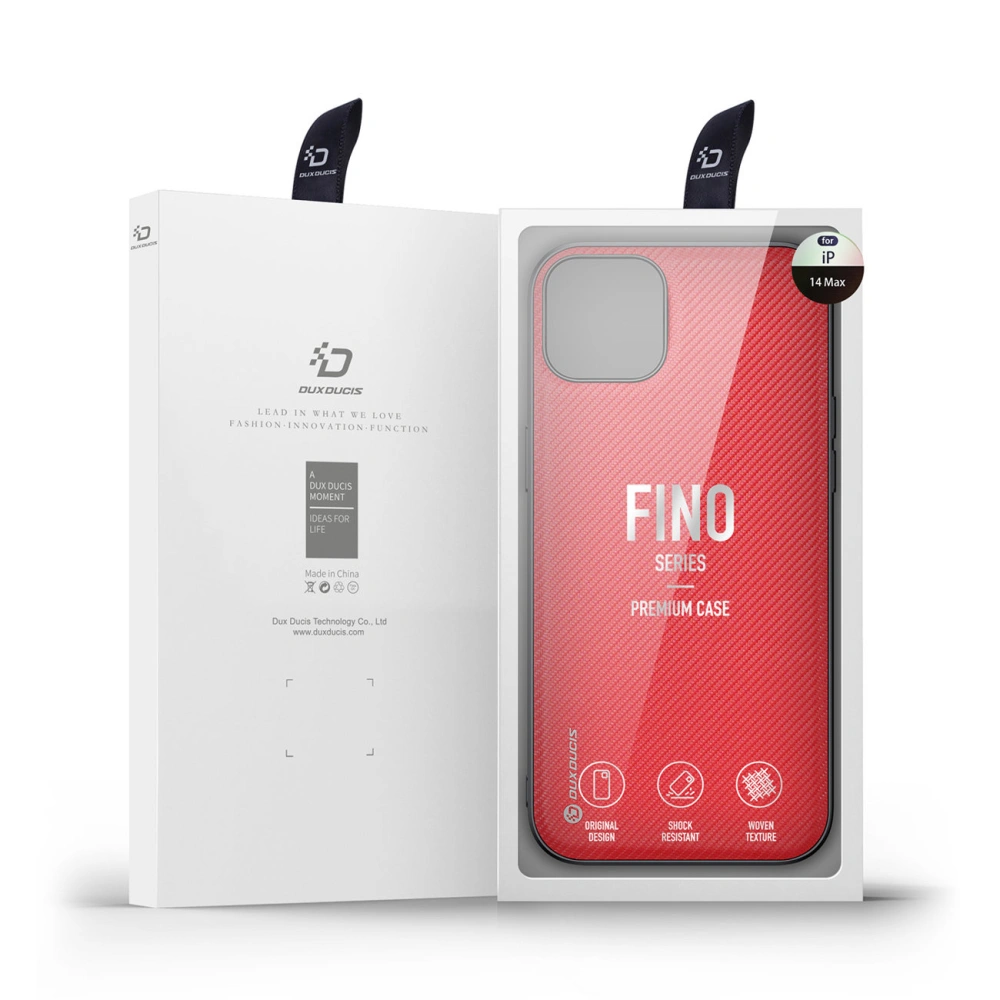Hurtownia GSM - Dux Ducis Fino Case für Apple iPhone 14 Plus / 15 Plus rot - DDS1243 - {ean13} - Hurt