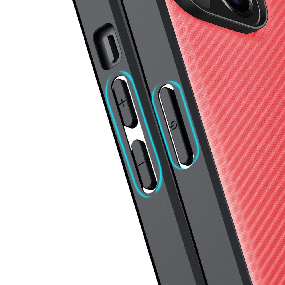 Hurtownia GSM - Dux Ducis Fino Case für Apple iPhone 14 Plus / 15 Plus rot - DDS1243 - {ean13} - Hurt