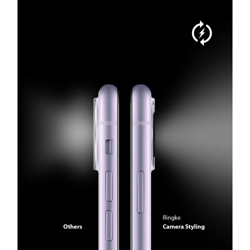 Nakładka Ringke Camera Styling Apple iPhone 11 Silver