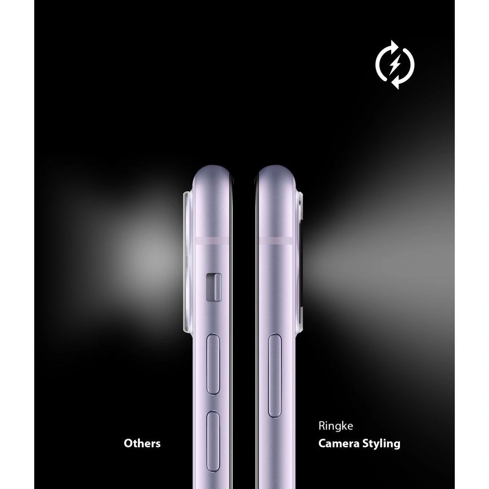 Wholesale Ringke Camera Styling Apple iPhone 11 Silver - RGK1077SLV - {ean13} - Hurt