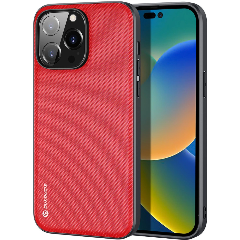 Hurtownia GSM - Dux Ducis Fino Case für Apple iPhone 14 Pro Max rot - DDS1245 - {ean13} - Hurt