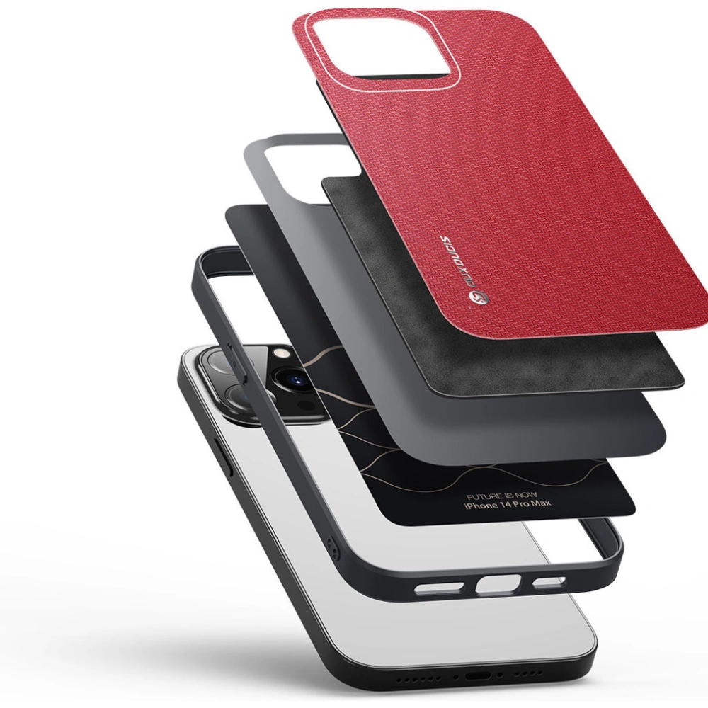 Hurtownia GSM - Etui Dux Ducis Fino Apple iPhone 14 Pro Max roșu - DDS1245 - {ean13} - Hurt