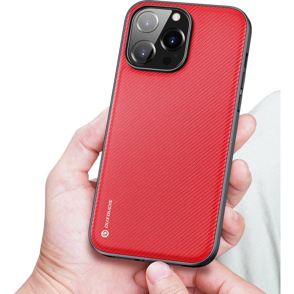 Hurtownia GSM - Dux Ducis Fino Case für Apple iPhone 14 Pro Max rot - DDS1245 - {ean13} - Hurt