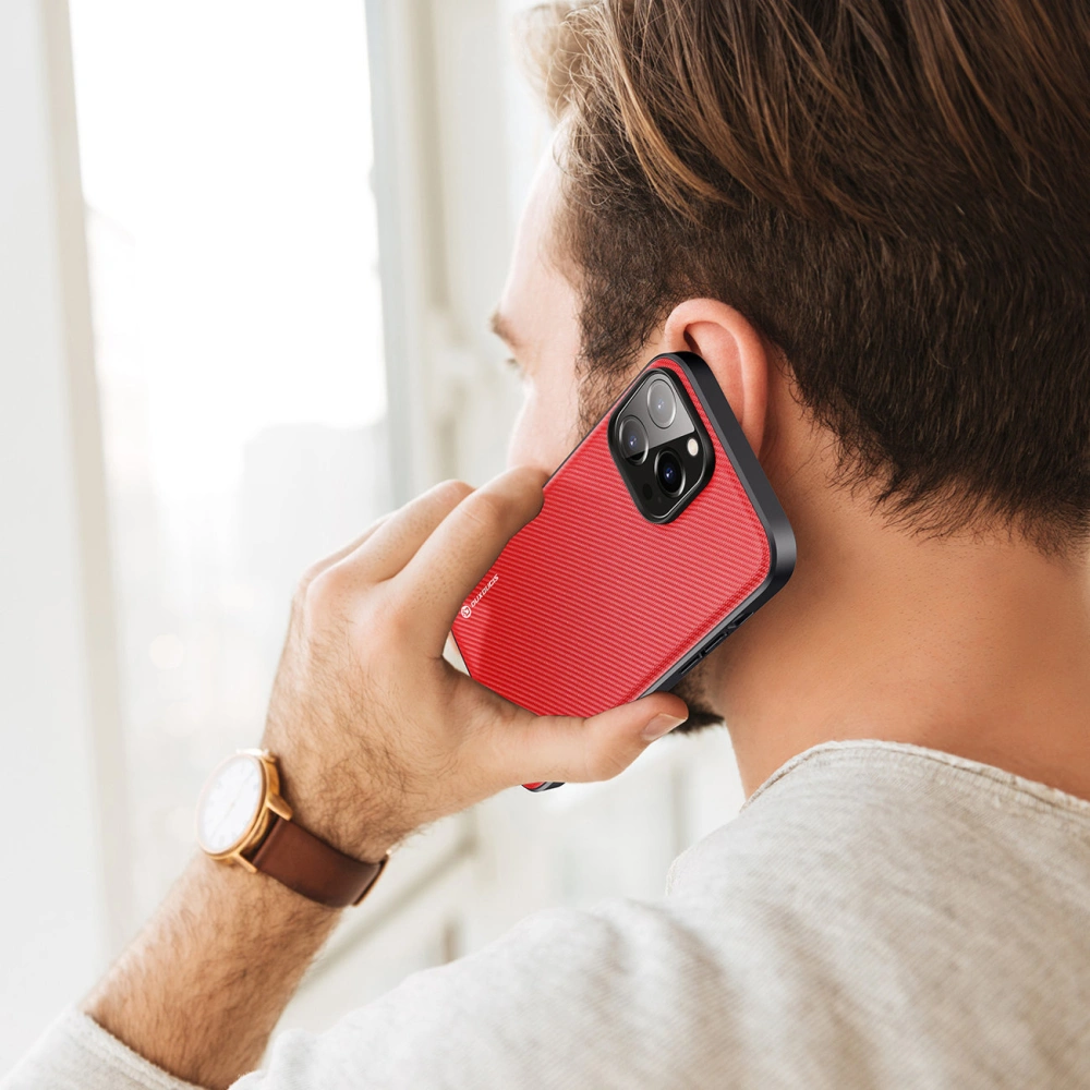 Hurtownia GSM - Dux Ducis Fino Case für Apple iPhone 14 Pro Max rot - DDS1245 - {ean13} - Hurt