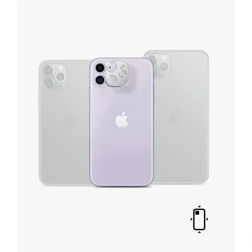 Nakładka Ringke Camera Styling Apple iPhone 11 Silver