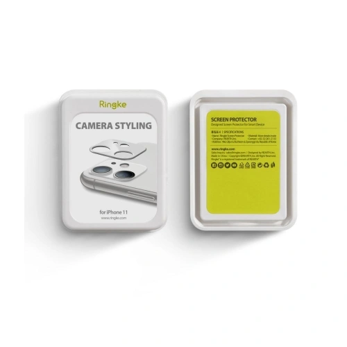 Nakładka Ringke Camera Styling Apple iPhone 11 Silver