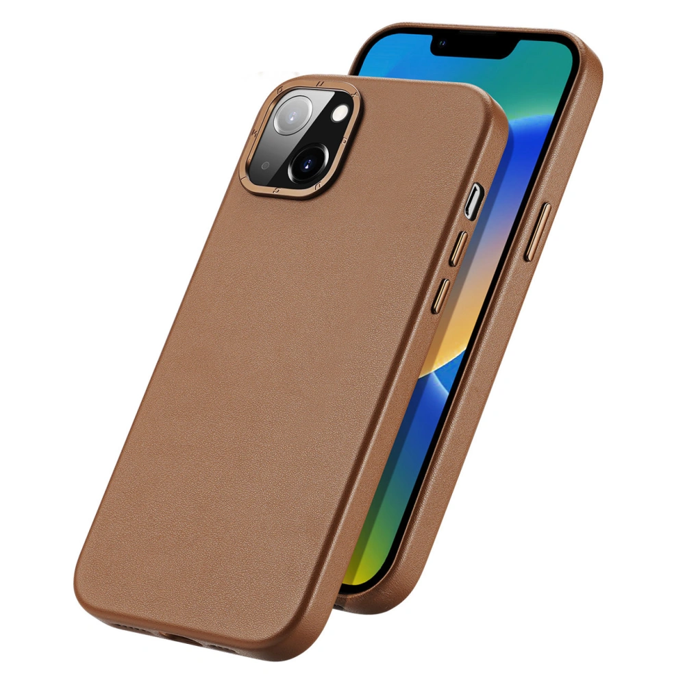 Hurtownia GSM - Etui Dux Ducis Grit MagSafe Apple iPhone 14 Plus / 15 Plus hnědý - DDS1250 - {ean13} - Hurt
