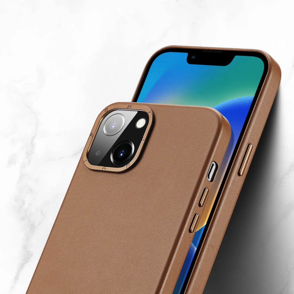 Hurtownia GSM - Case Dux Ducis Grit MagSafe für Apple iPhone 14 Plus / 15 Plus in Braun - DDS1250 - {ean13} - Hurt