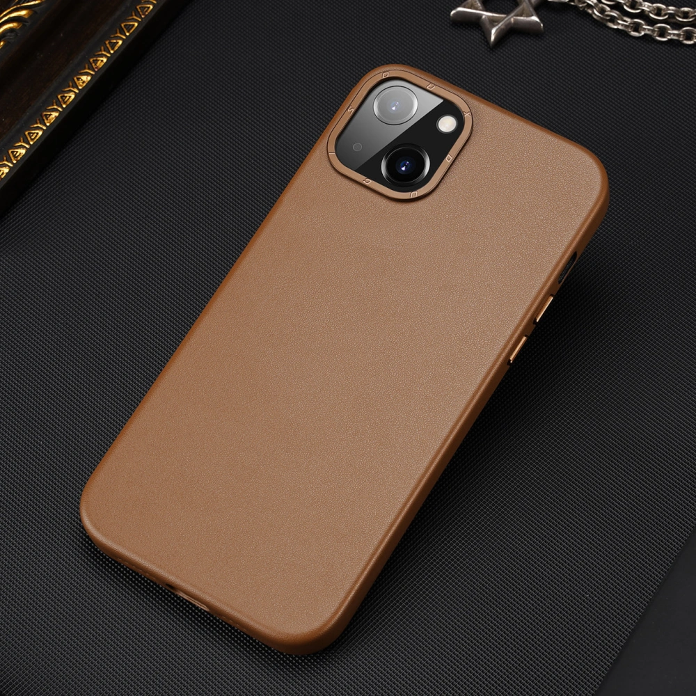 Wholesale Dux Ducis Grit MagSafe Apple iPhone 14 Plus / 15 Plus brown - DDS1250 - {ean13} - Hurt