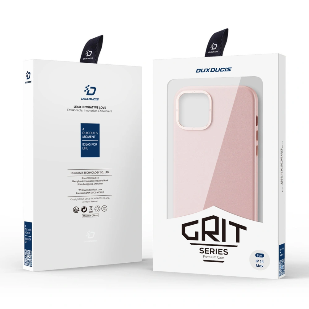 Hurtownia GSM - Etui Dux Ducis Grit MagSafe Apple iPhone 14 Plus / 15 Plus růžové - DDS1251 - {ean13} - Hurt