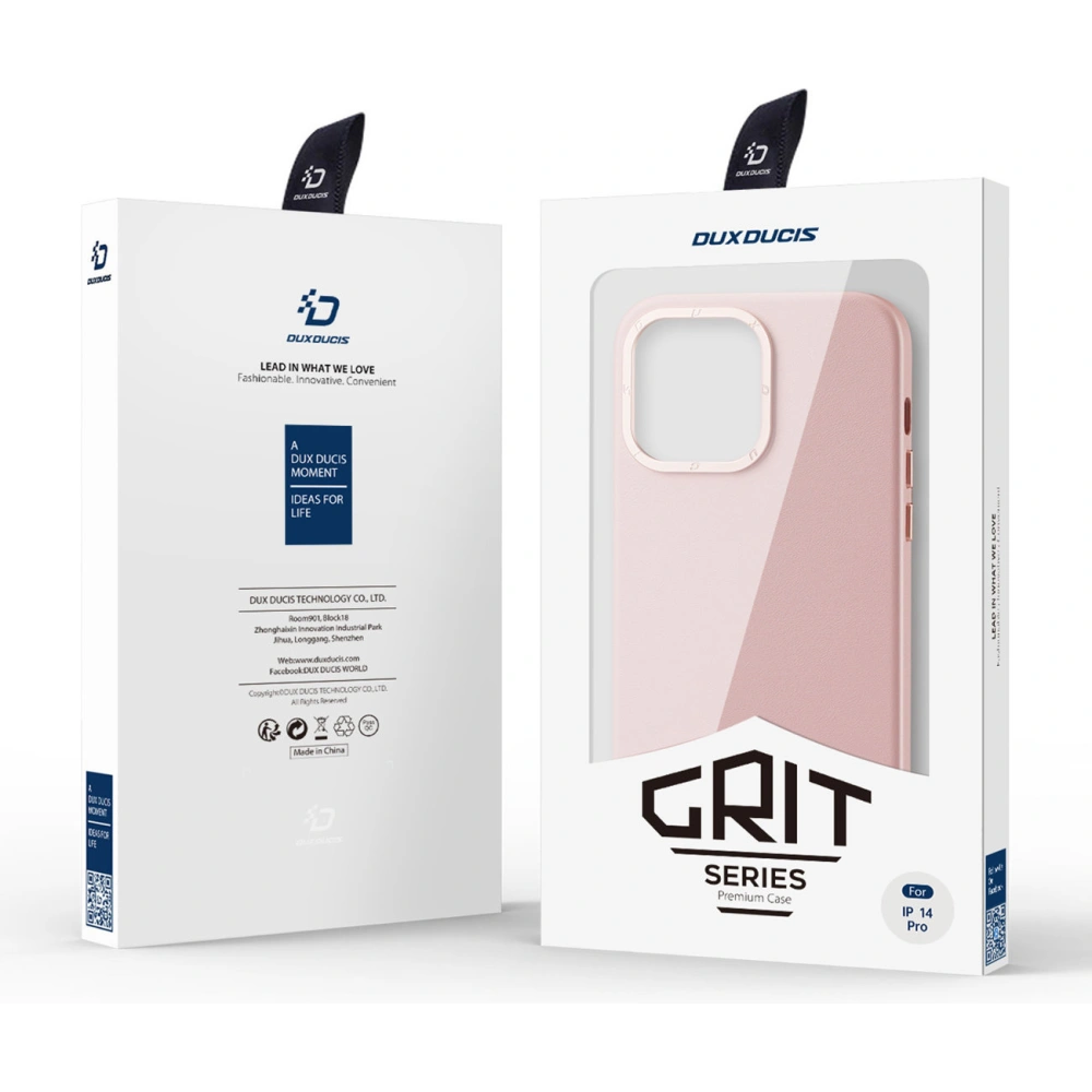 Hurtownia GSM - Etui Dux Ducis Grit MagSafe Apple iPhone 14 Pro różowy - DDS1254 - {ean13} - Hurt