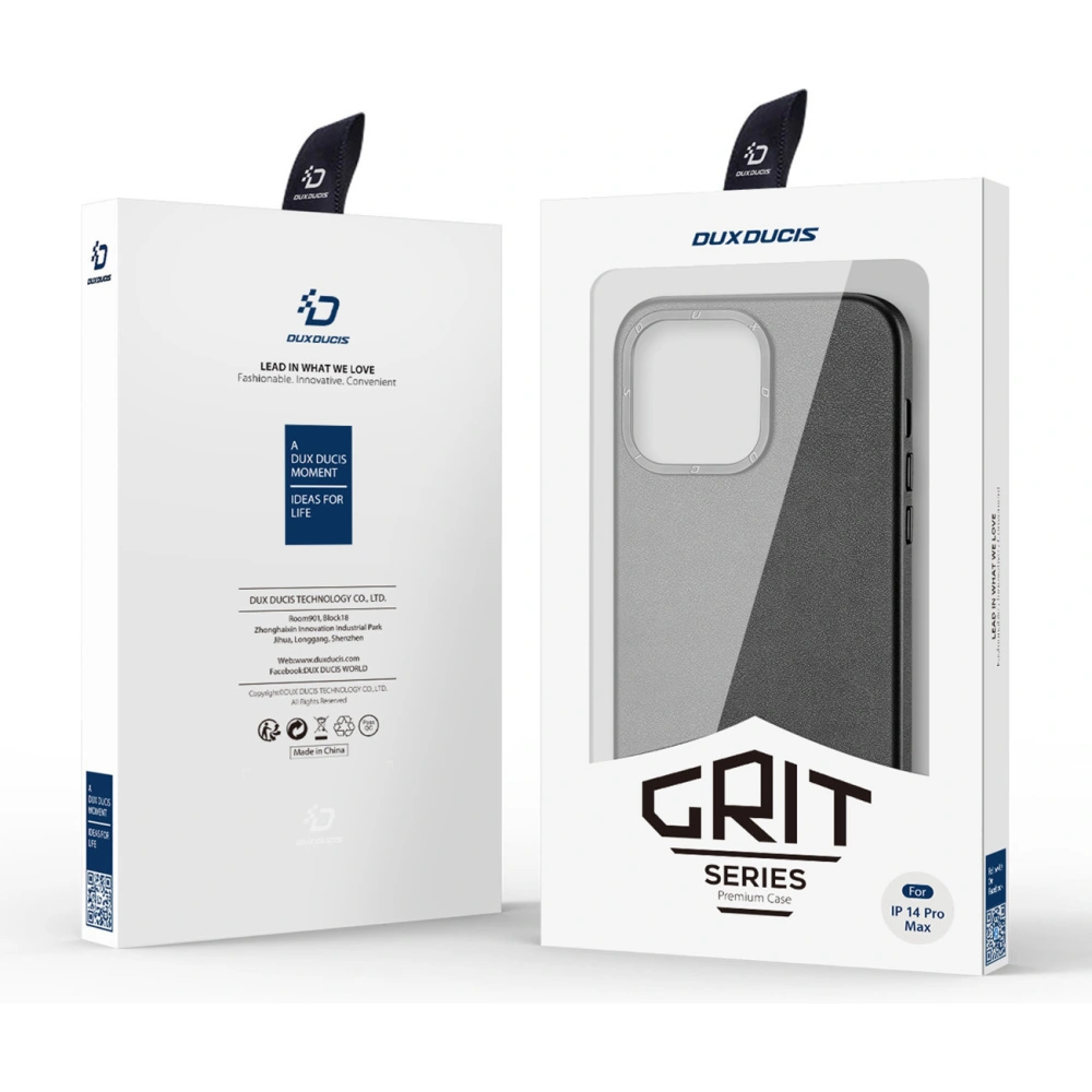 Hurtownia GSM - Etui Dux Ducis Grit MagSafe Apple iPhone 14 Pro Max negru - DDS1255 - {ean13} - Hurt