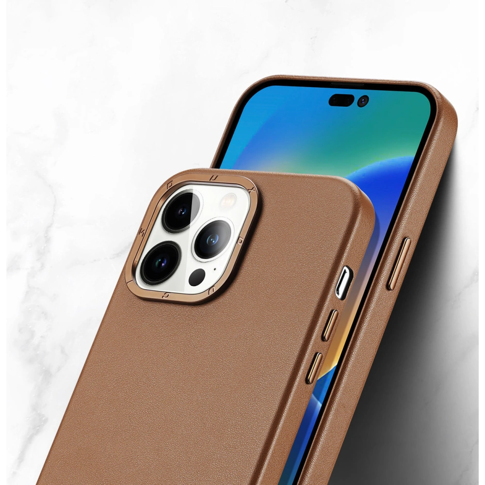 Hurtownia GSM - Case Dux Ducis Grit MagSafe für Apple iPhone 14 Pro Max braun - DDS1256 - {ean13} - Hurt