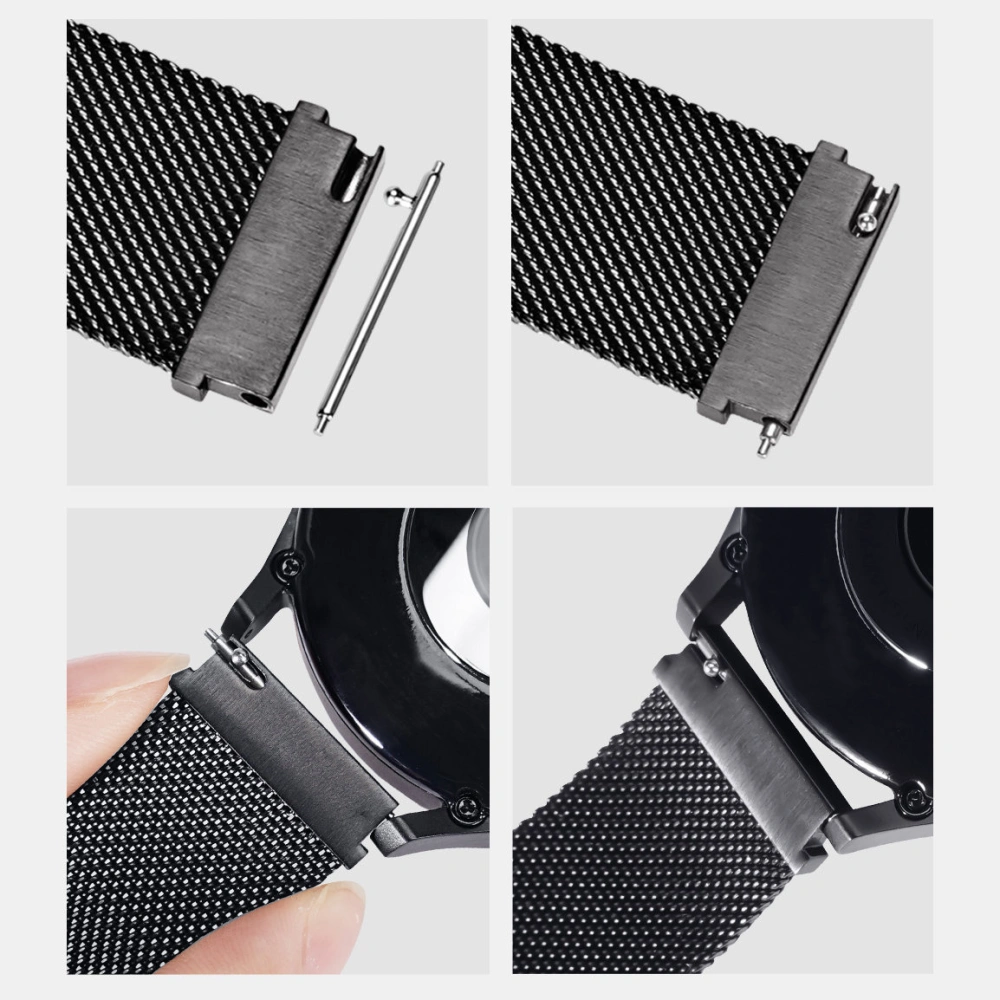 Hurtownia GSM - Pasek Dux Ducis Magnetic Strap Samsung Galaxy Watch/Huawei Watch/Honor Watch (20mm) černý (Milanese Version) - DDS1258 - {ean13} - Hurt