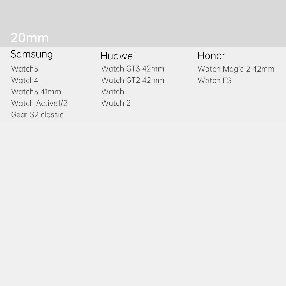 Hurtownia GSM - Pasek Dux Ducis Magnetic Strap Samsung Galaxy Watch/Huawei Watch/Honor Watch (20mm) černý (Milanese Version) - DDS1258 - {ean13} - Hurt