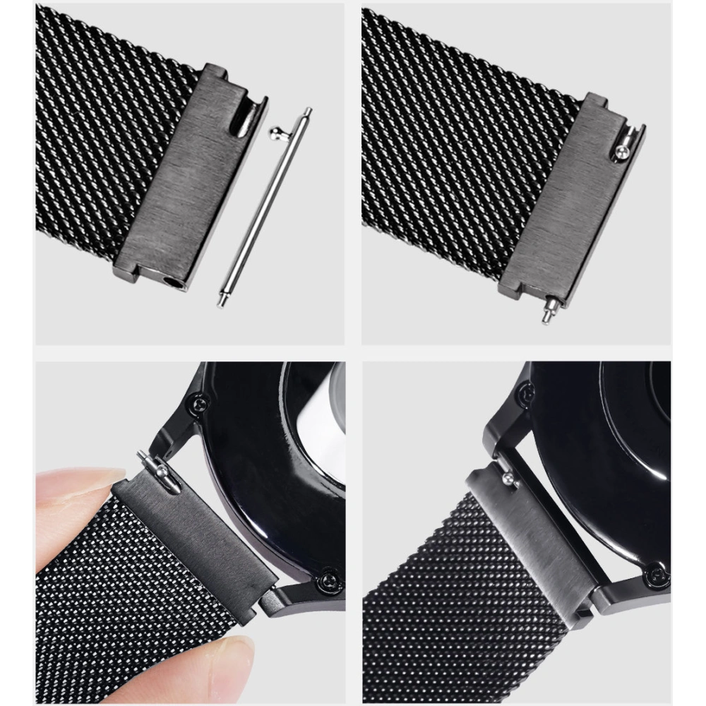 Hurtownia GSM - Pasek Dux Ducis Magnetic Strap Samsung Galaxy Watch/Huawei Watch/Honor Watch/Xiaomi Watch (22mm) czarny (Milanese Version) - DDS1261 - {ean13} - Hurt