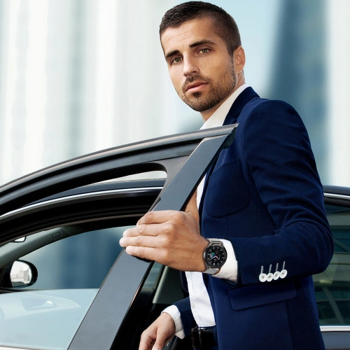 Pasek Dux Ducis Magnetic Strap Samsung Galaxy Watch/Huawei Watch/Honor Watch/Xiaomi Watch (22mm) srebrny (Milanese Version)