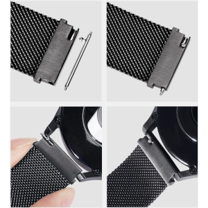 Hurtownia GSM - Pasek Dux Ducis Magnetic Strap Samsung Galaxy Watch/Huawei Watch/Honor Watch/Xiaomi Watch (22mm) auriu (Versiunea Milanese) - DDS1263 - {ean13} - Hurt