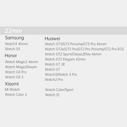 Pasek Dux Ducis Magnetic Strap Samsung Galaxy Watch/Huawei Watch/Honor Watch/Xiaomi Watch (22mm) złoty (Milanese Version)