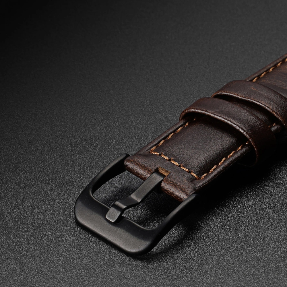 Hurtownia GSM - Pasek Dux Ducis Leather Strap Samsung Galaxy Watch/Huawei Watch/Honor Watch (20mm) tmavě hnědý (Business Version) - DDS1265 - {ean13} - Hurt